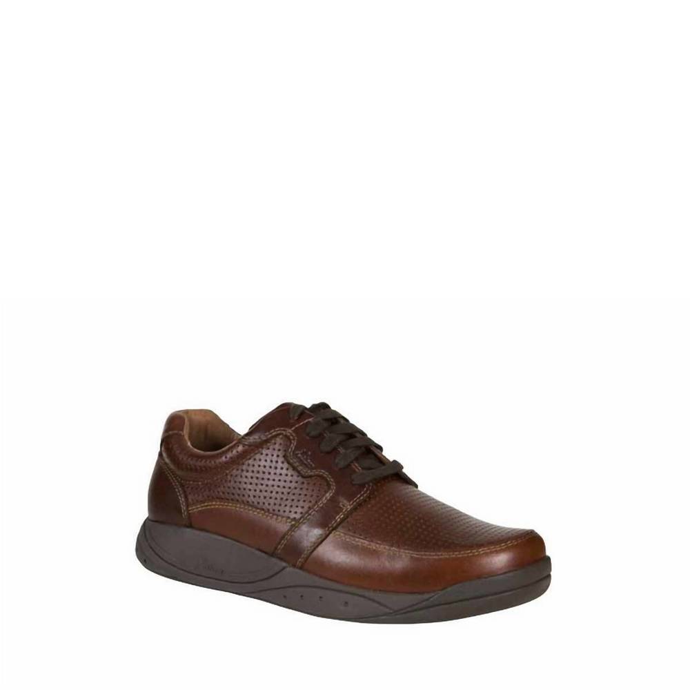 NEW XELERO men's stockholm shoe in brandy